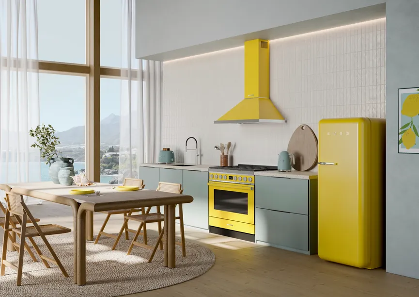 SMEG Stand-Kühlschrank milieu
