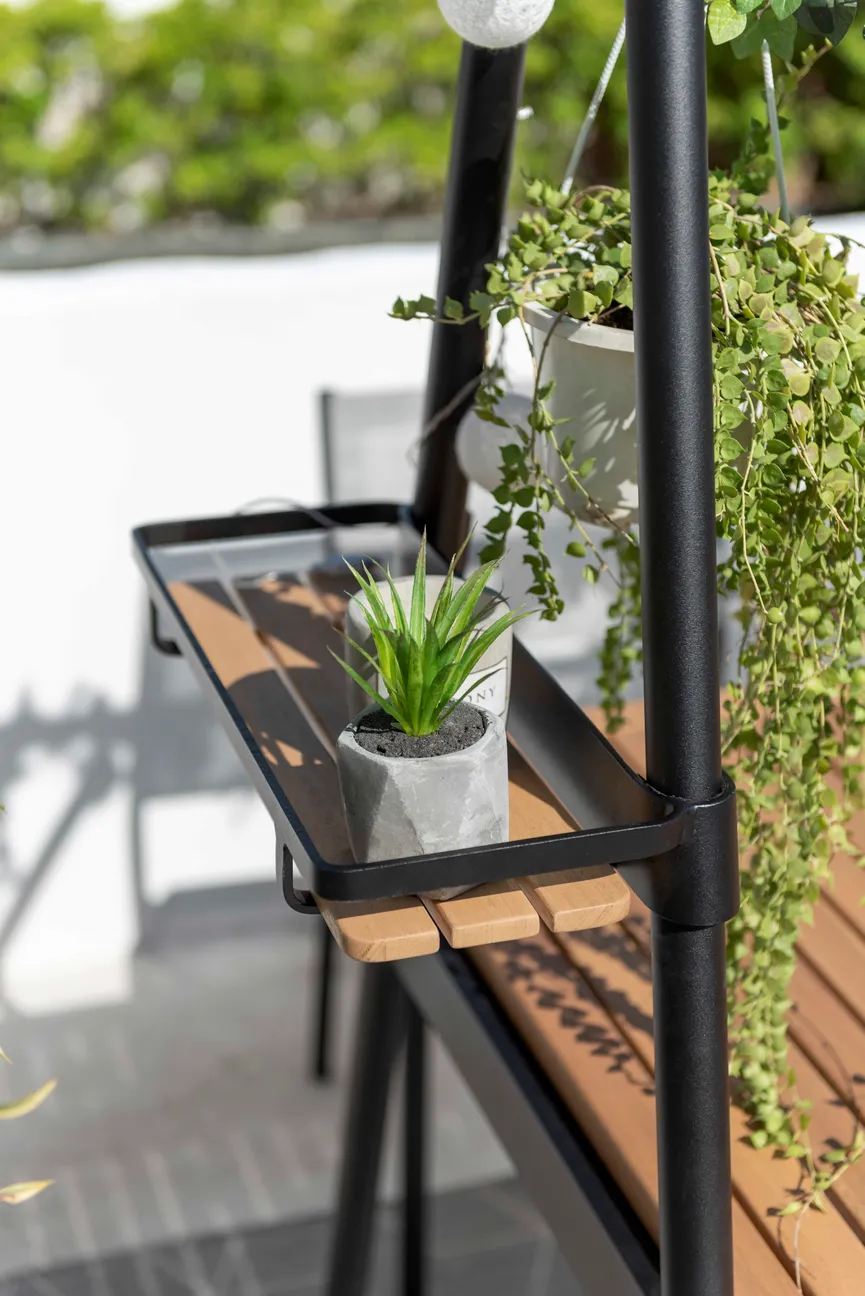 ** Tipi Tisch 156x90 schwarz detail