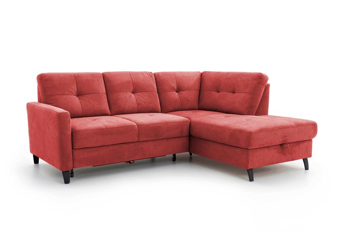 sit & more Ecksofa Rot Valona