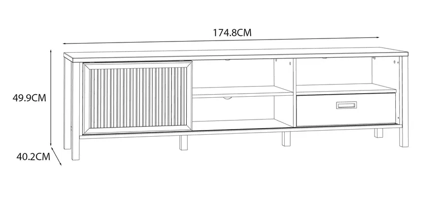 TV-Lowboard detail