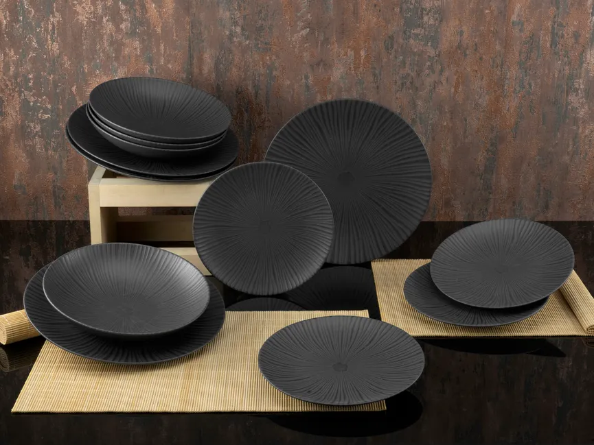 Tafel-Service "Vesuvio" milieu