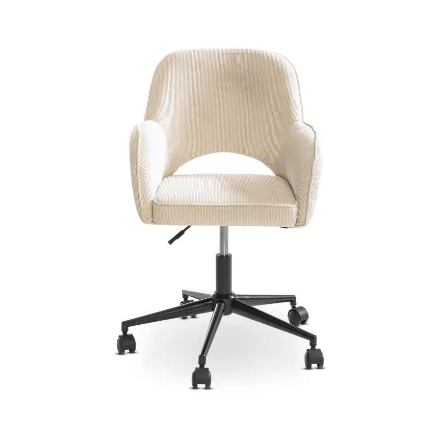 Drehstuhl beige detail
