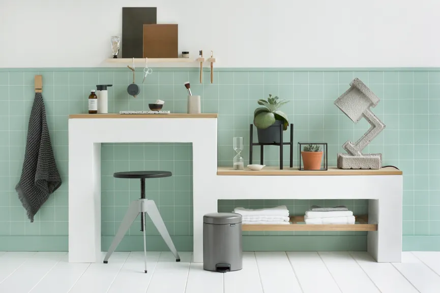 Treteimer 5 l Platinum milieu