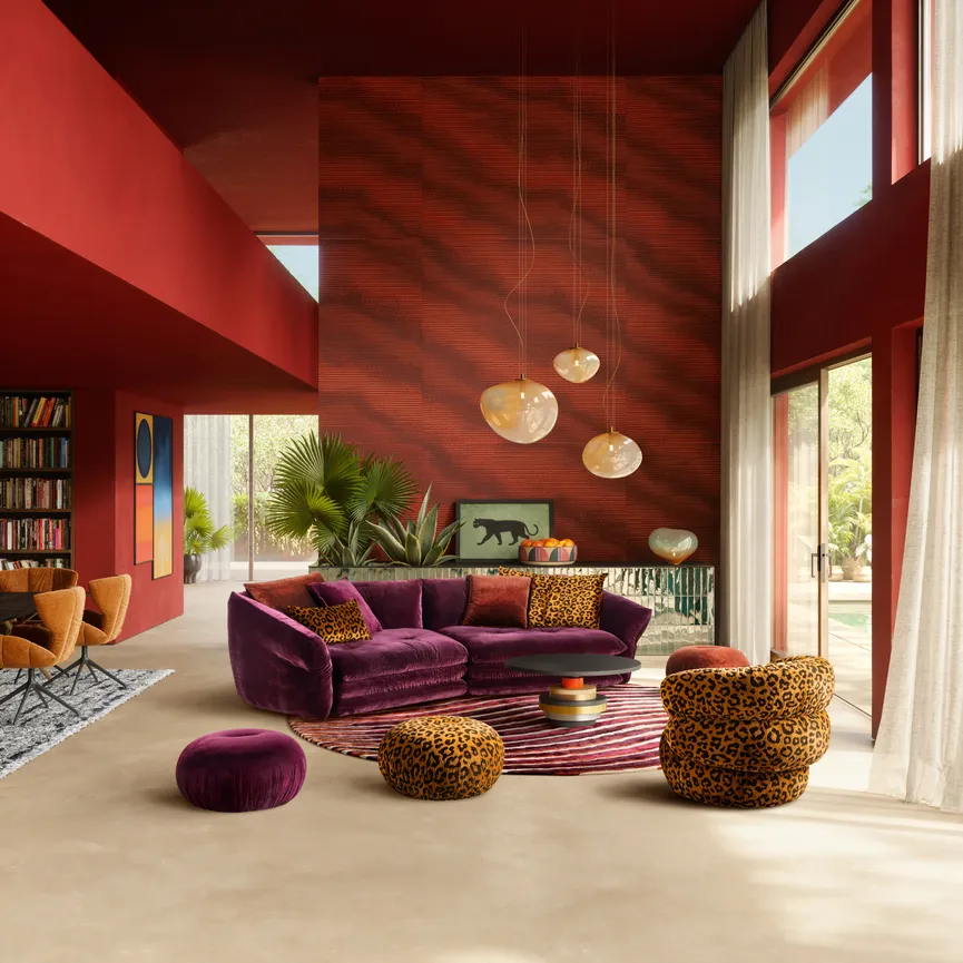 Polstergarnitur milieu