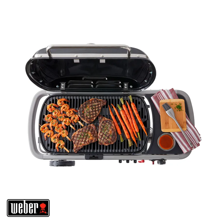 Weber Traveler Black detail