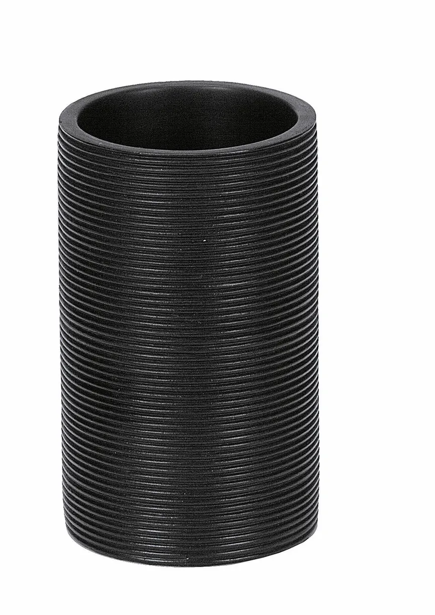 Zahnputzbecher KYOTO schwarz hauptaufnahme