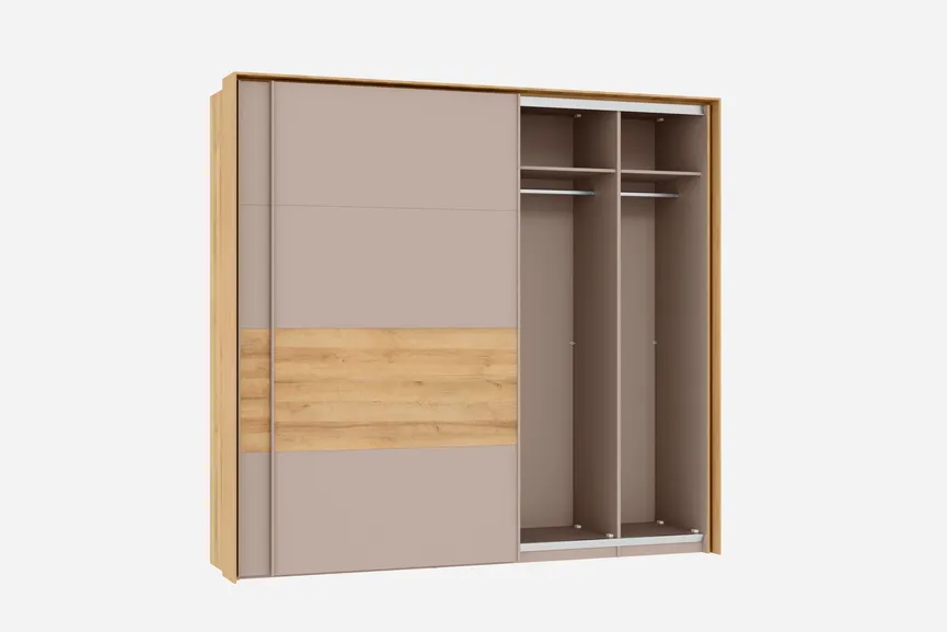 Schwebetürenschrank 2-trg. detail