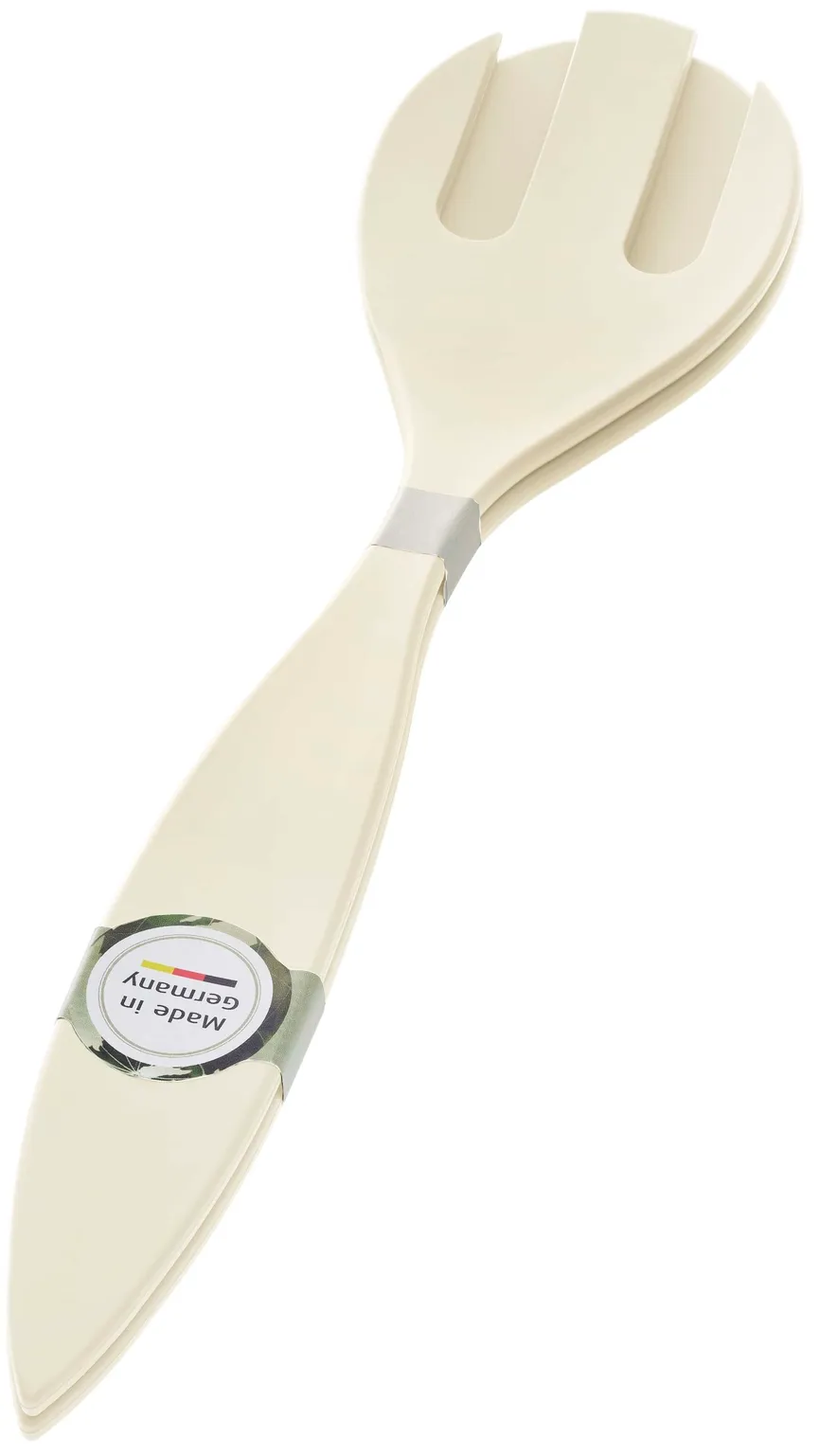 Salatbesteck 2-tlg. offwhite detail