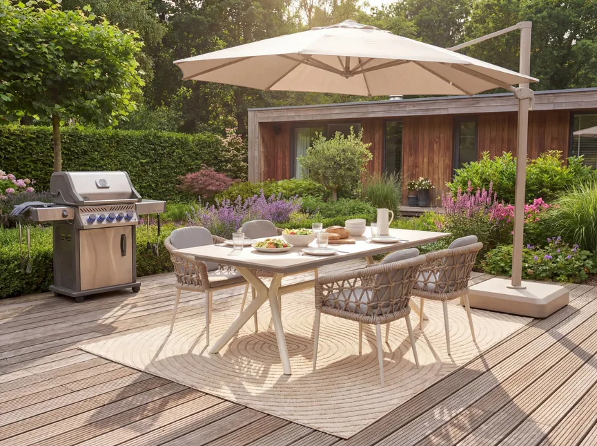 Atlas-Reh Auszugstisch 210x95 milieu