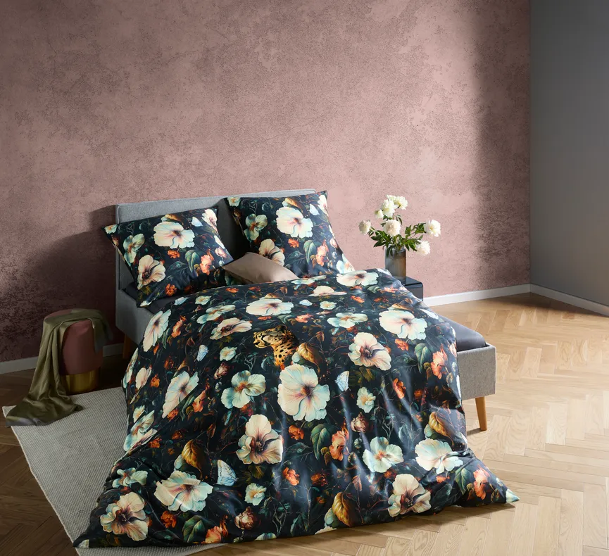 Satin-Bettw. Bed Art S 135x200 milieu