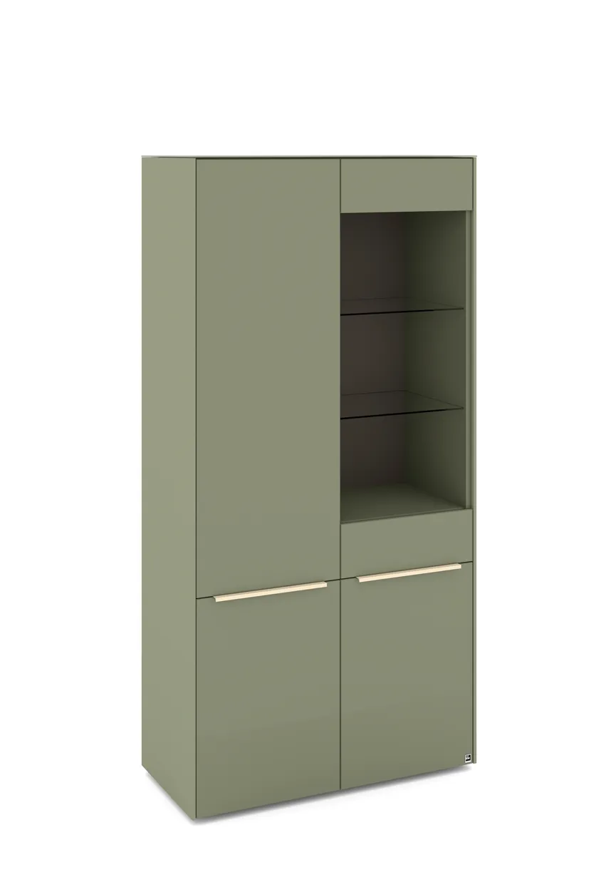 Vitrinenschrank detail