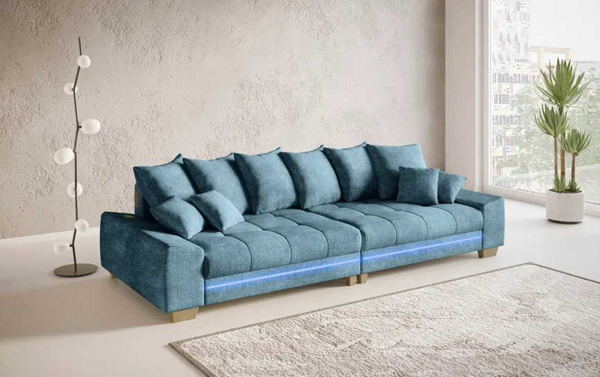 Bigsofa+LED+Soundsystem milieu