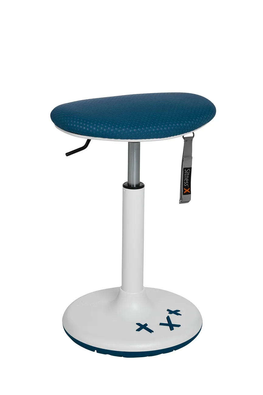 Sitz-/Stehhilfe petrolblau detail