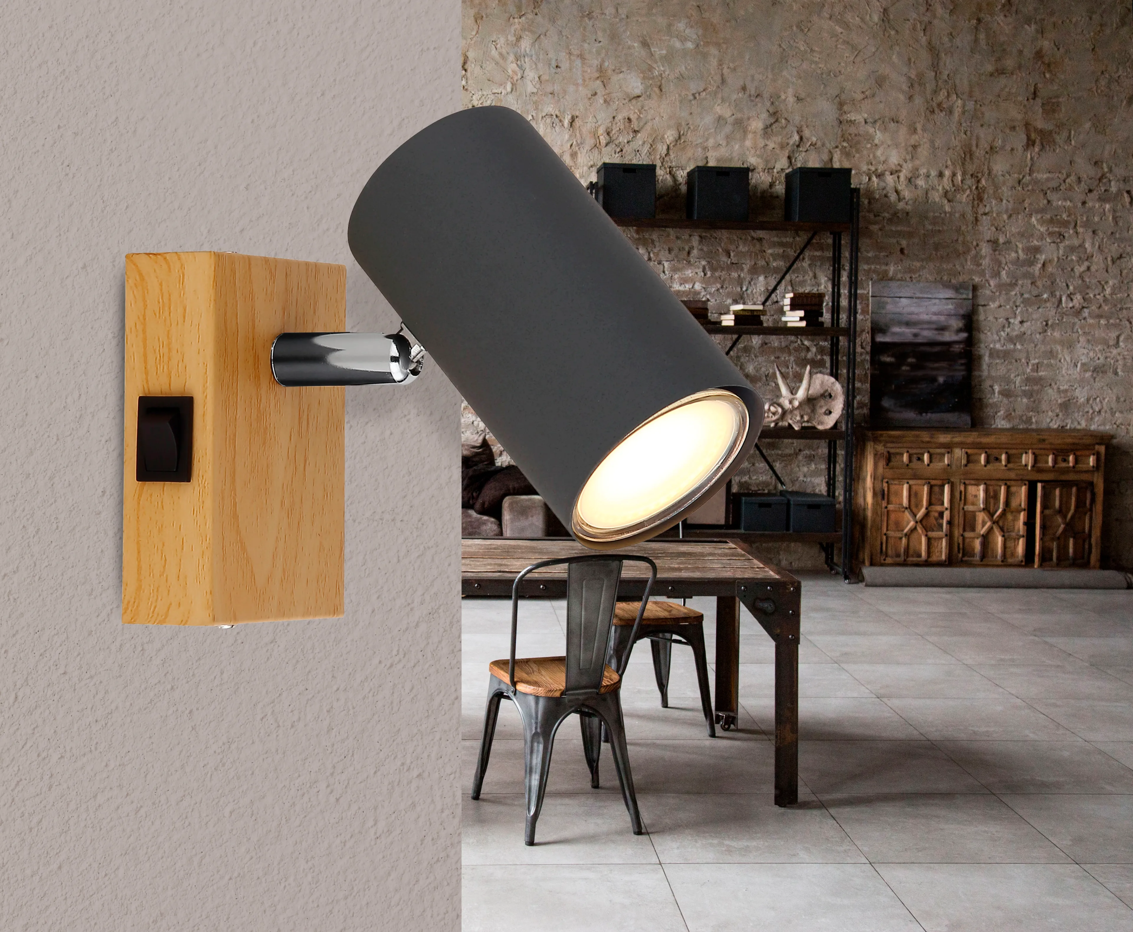 Wandleuchte Robby