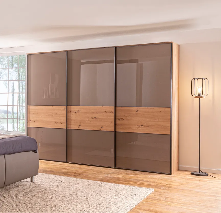 Schwebetürenschrank 3-trg. milieu