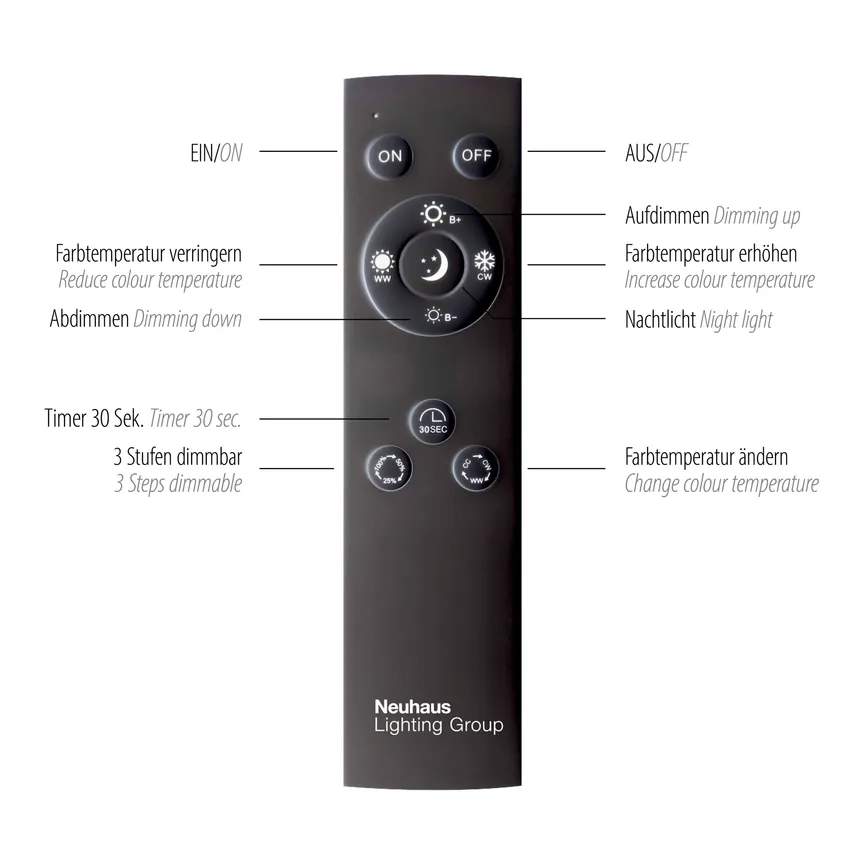 Wandleuchte "PURE-Mira" detail