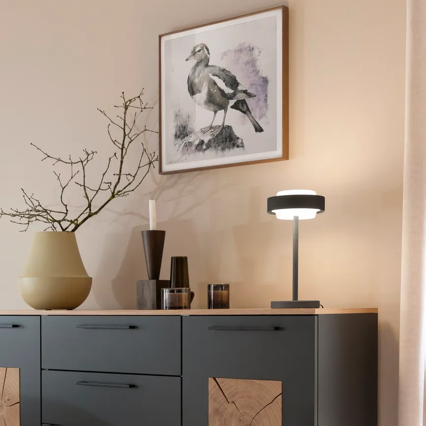 Tischleuchte "ELMO" milieu