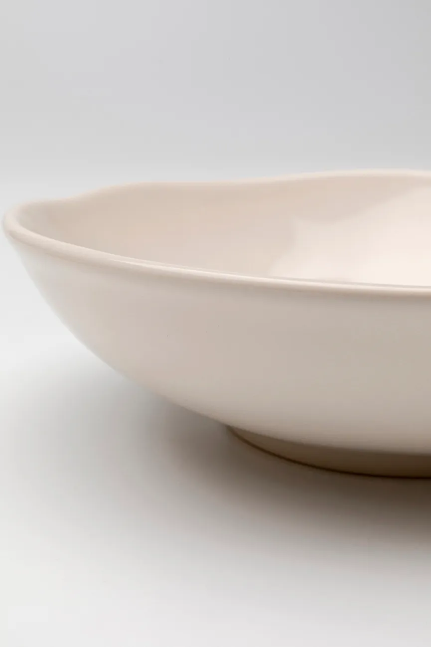 Suppenteller "Organic" creme detail