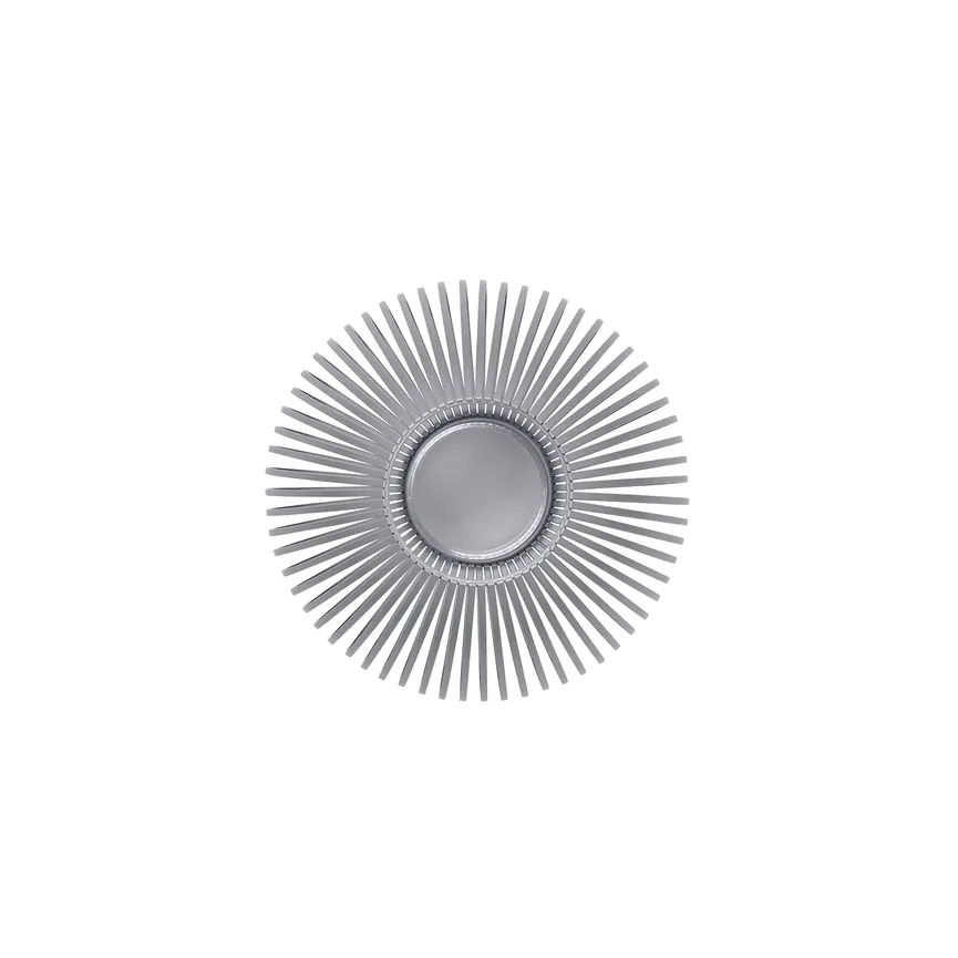Laterne "Lyva" S steel gray detail
