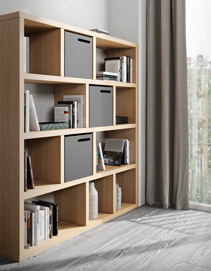 Bücherregal 4 milieu