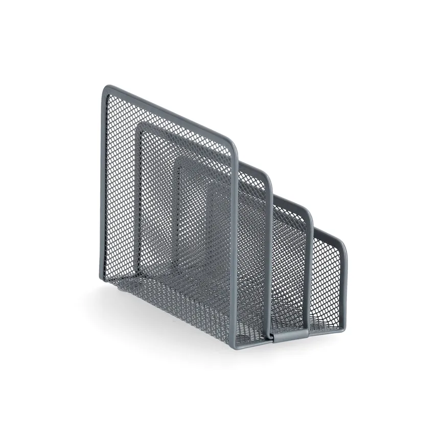 Briefbox "Mesh" silber detail