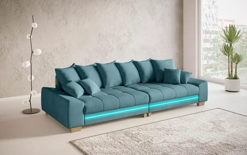 Bigsofa+LED+Soundsystem milieu