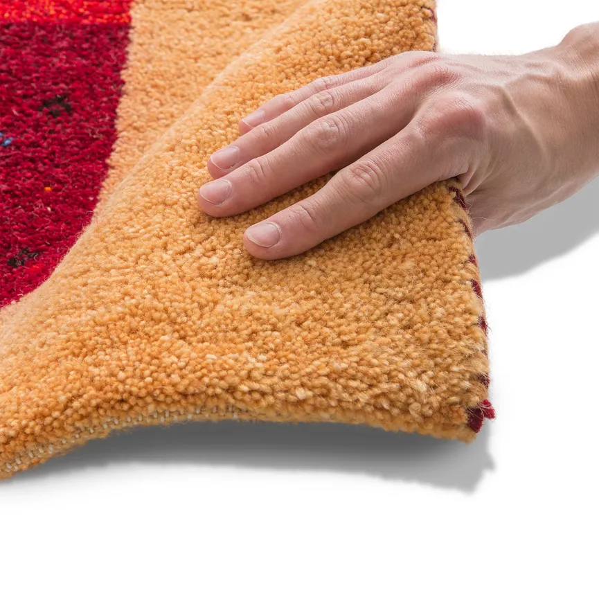 Gabbeh handgeknüpft detail