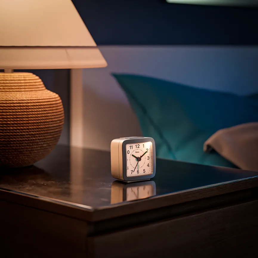 Quarz-Tischuhr milieu