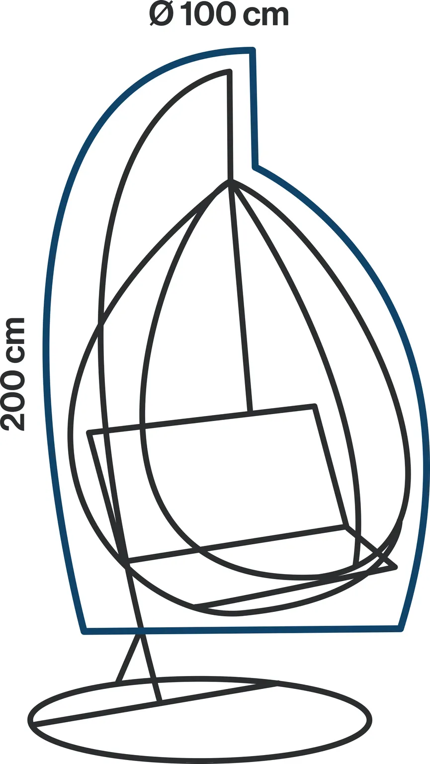 Hängesessel-Schutzhülle detail