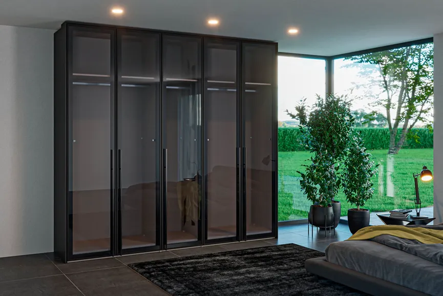 Drehtürenschrank 5-trg. milieu