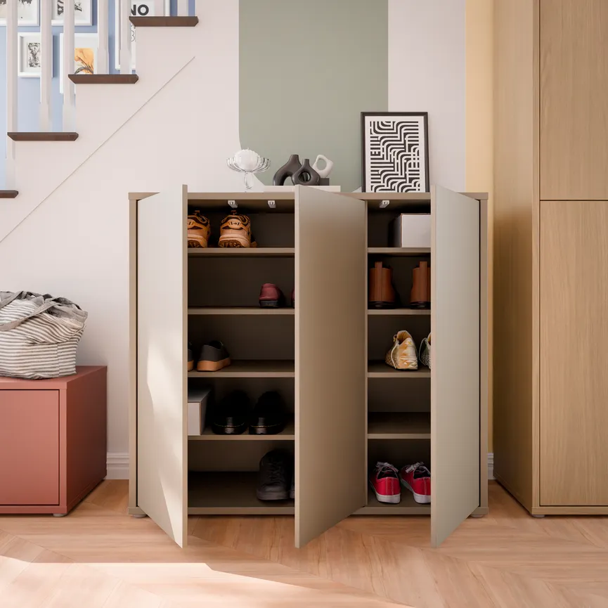 Schuhschrank 3T detail