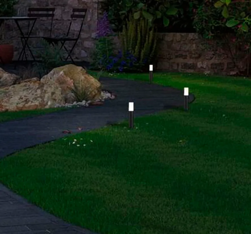 Plug&Shine Pollerleuchte Flare milieu