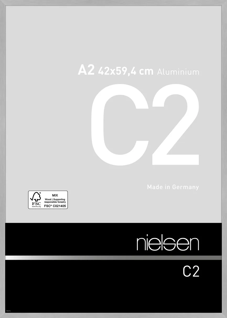 Rahmen C2 Str.Silber m. 42,0 x hauptaufnahme