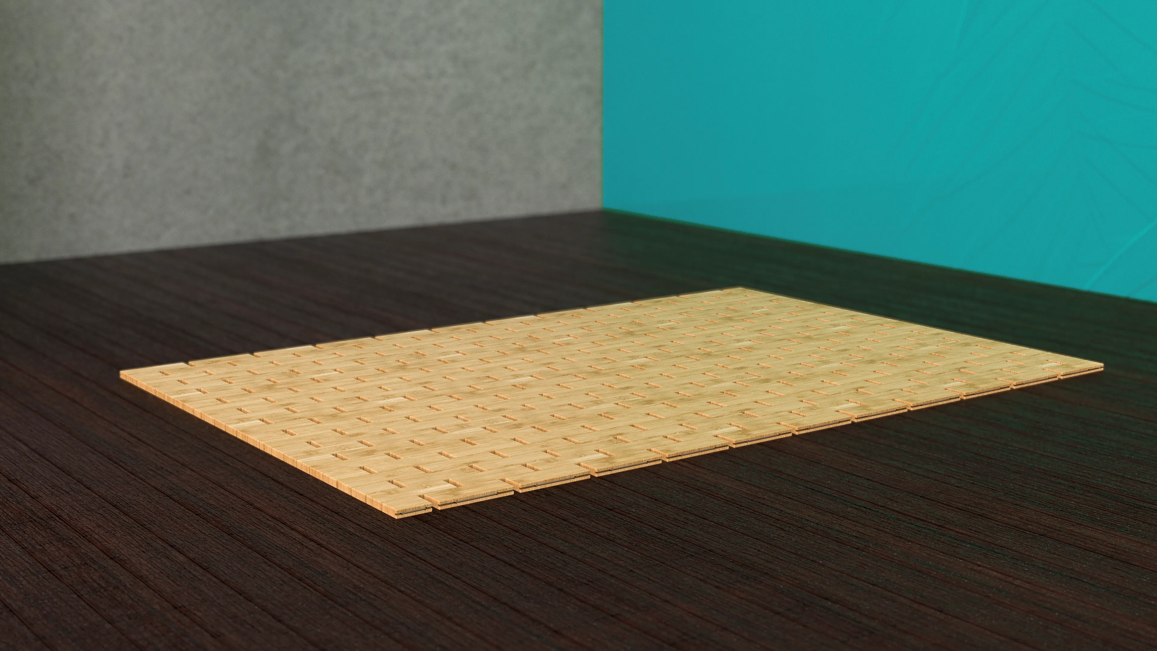 Badvorleger Bambus 50 x 70 cm