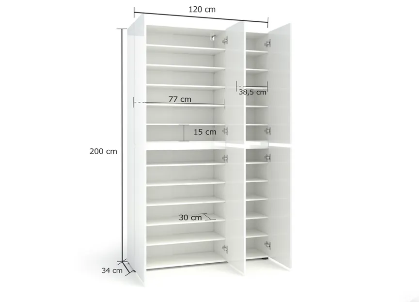 Schuhschrank detail
