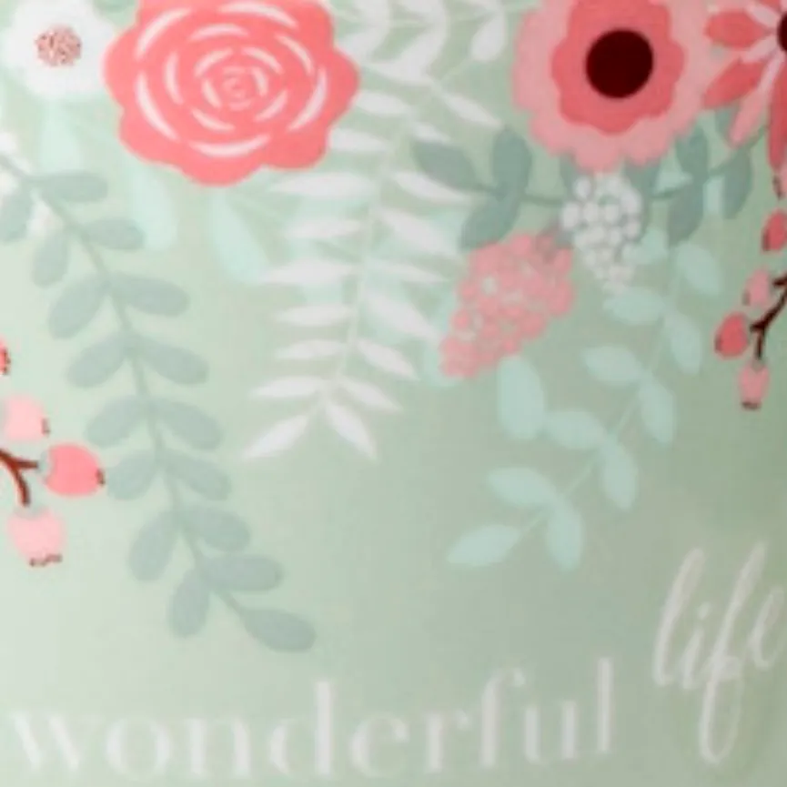 Becher "Blüten" 355 ml material_farbe