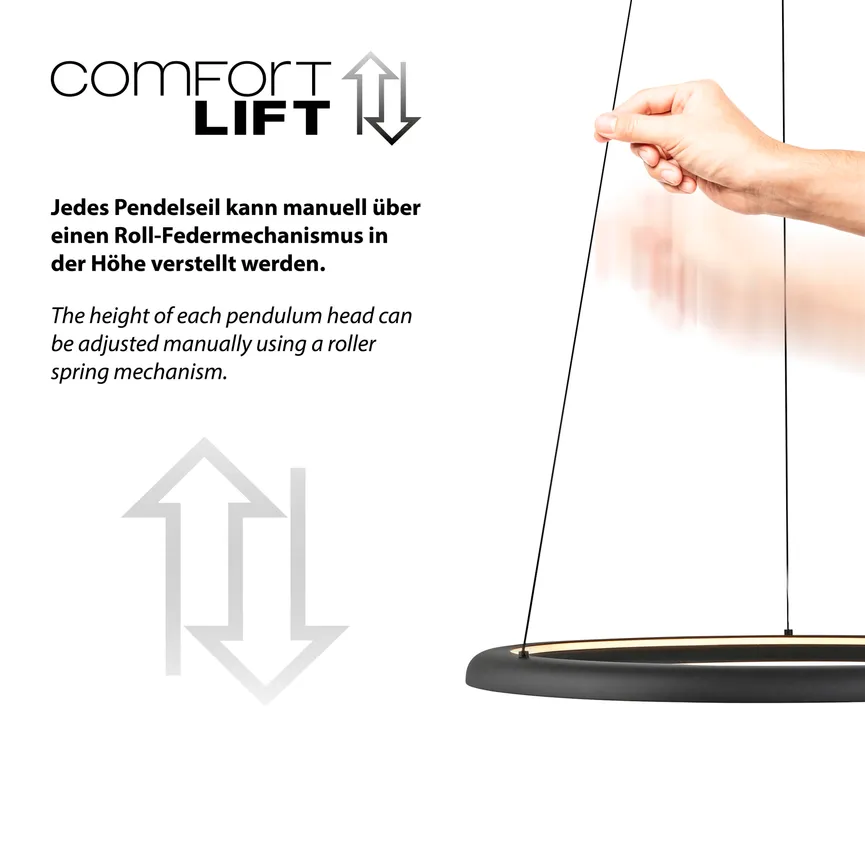 Pendelleuchte "QUILLO" detail