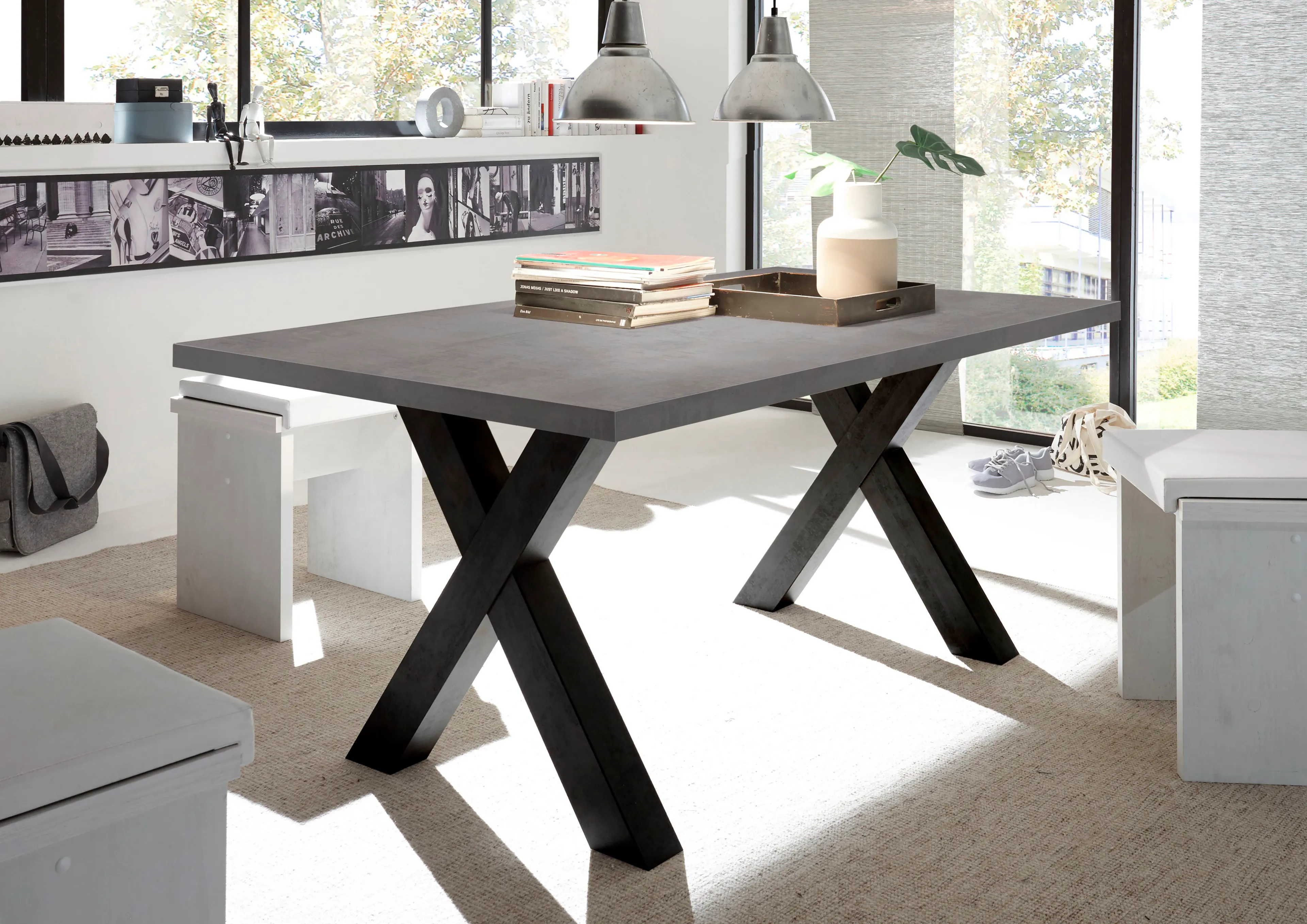 Esstisch Big System 180 x 90 cm
