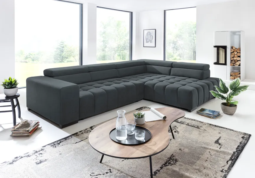 Poga+Bett Füße schwarz milieu