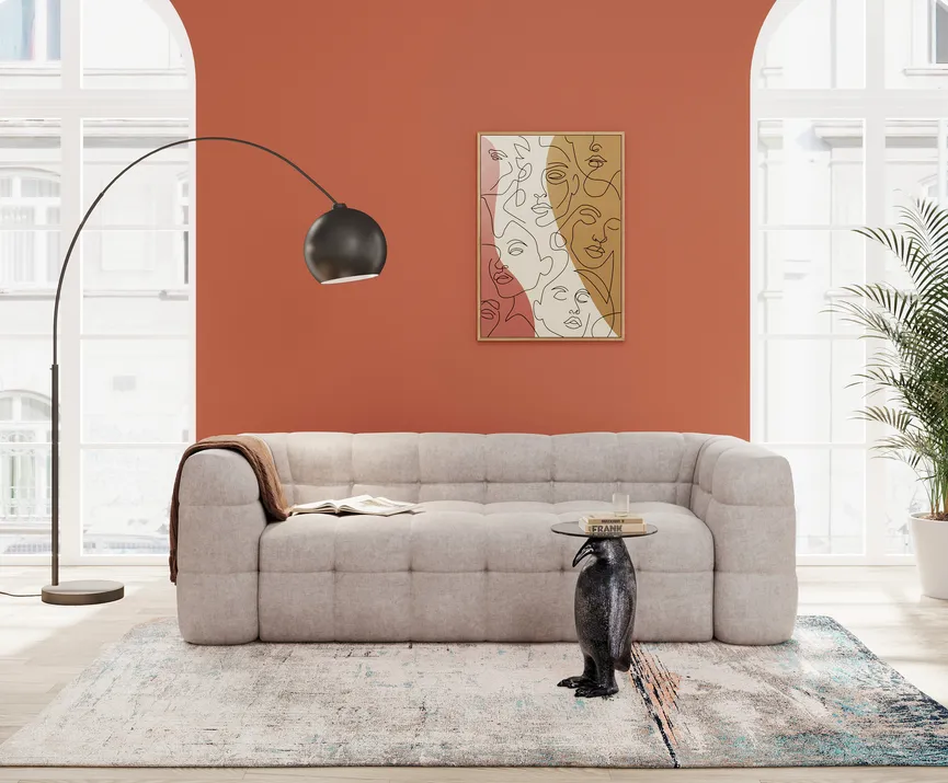 Sofa 3-Sitzer milieu