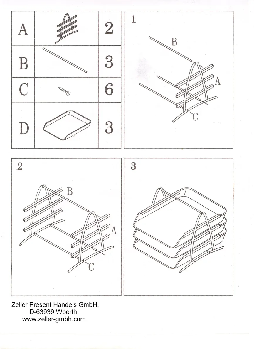 Dokumentenablage "Mesh" silber detail