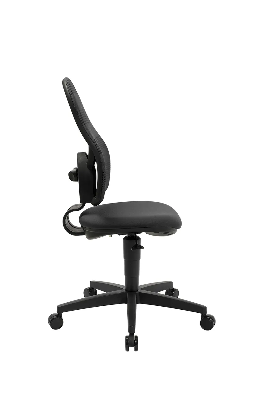 Drehstuhl schwarz detail