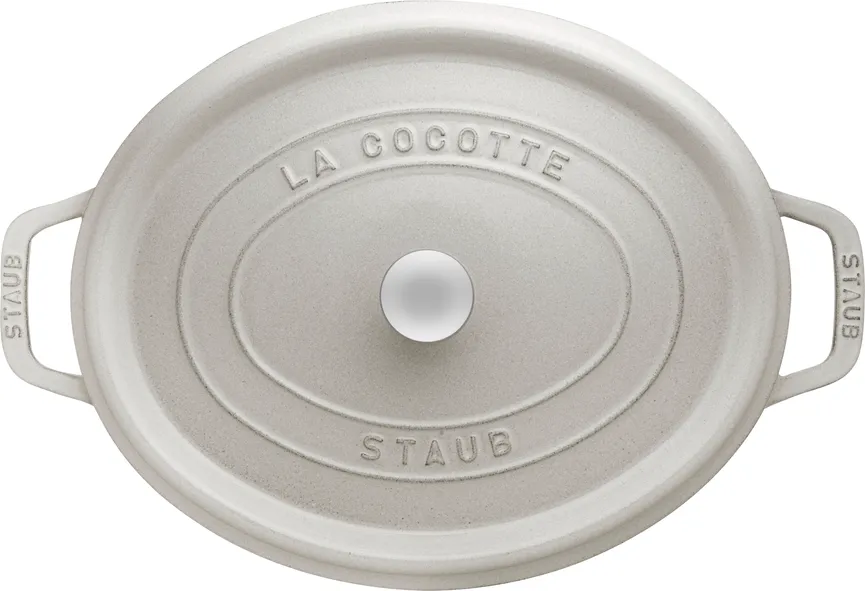 Cocotte oval Weisser Trüffel detail