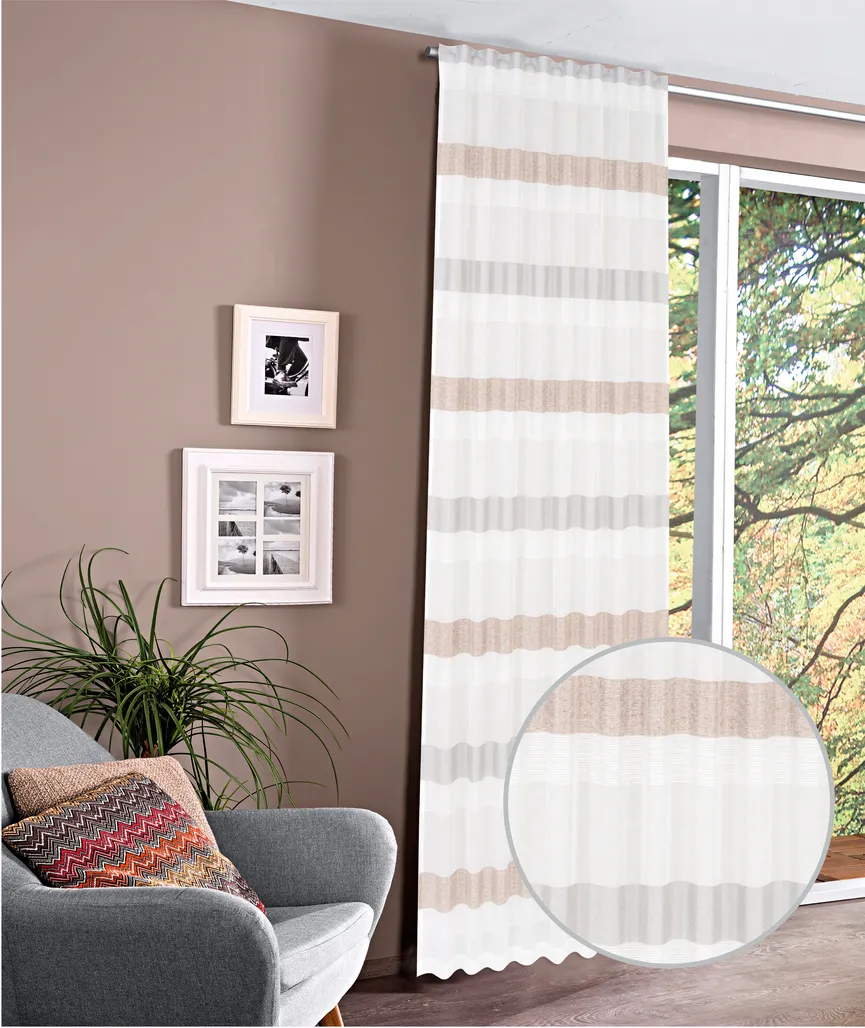 Dekoschal Maxima Streifendess. milieu