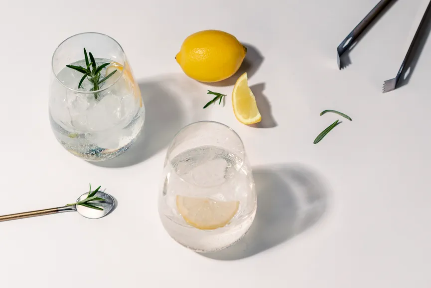 Gin Tonic Glas "Vina" 4er-Set milieu