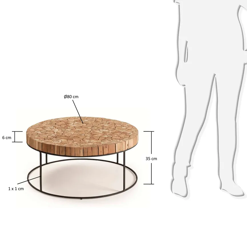 Couchtisch detail