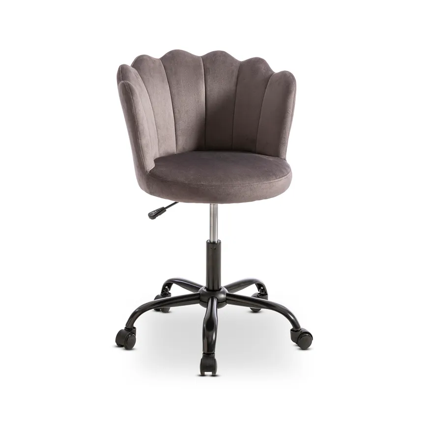 Jugenddrehstuhl dunkelgrau detail