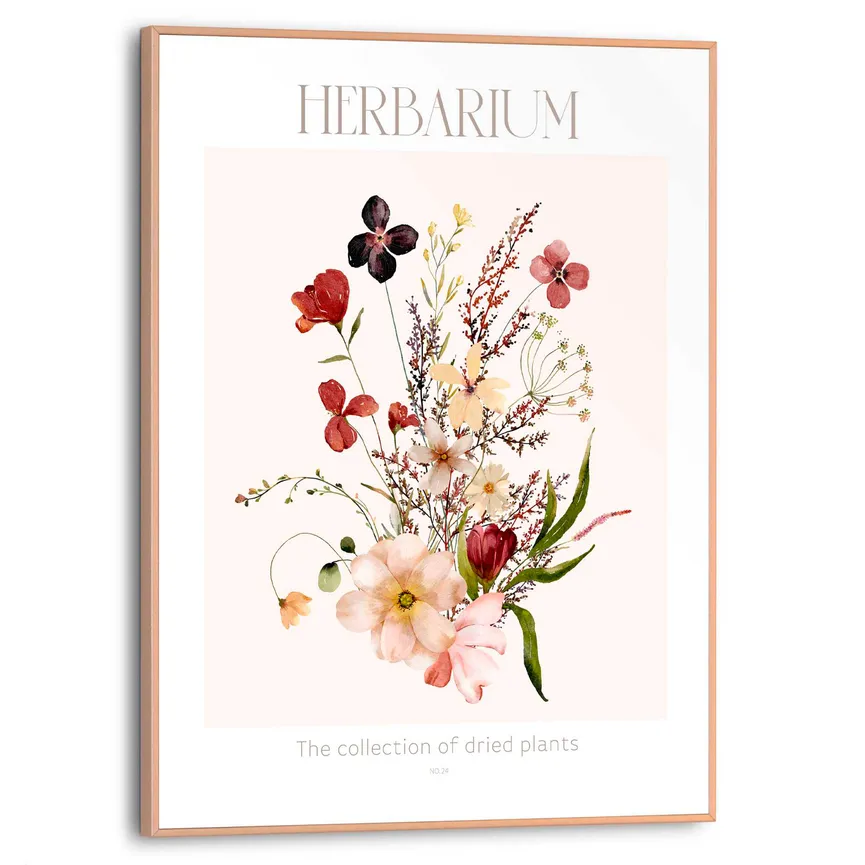 Bild gerahmt "Herbarium" hauptaufnahme