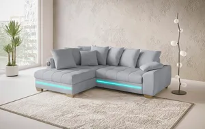 Ecksofa mit Soundsystem