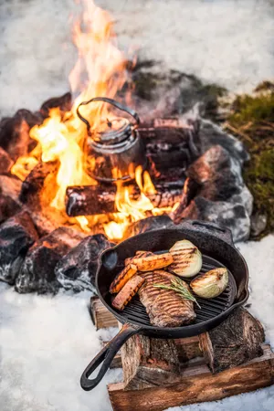 Grill-Feuerpfanne 